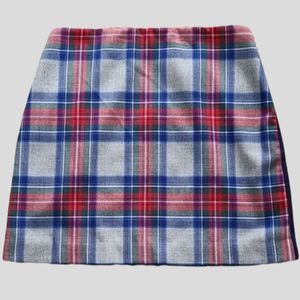 Vineyard Vines Plaid Mini Skirt - Red, Blue, Gray